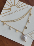 Flowers And Pearls Necklace